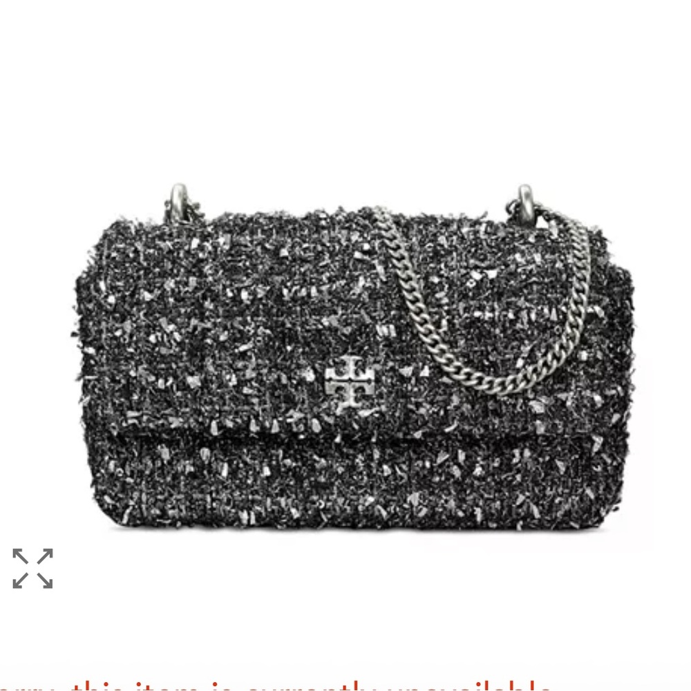 Tory Burch Mini Kira Tweed Flap Bag